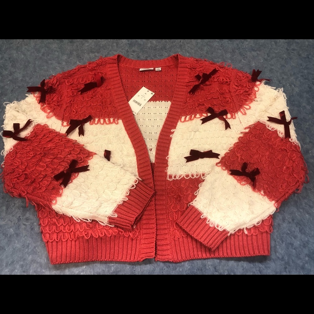 Christmas Ribbon Sweater